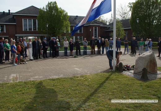 Herdenking bij voormalige Johan van den Korpuntkazerne